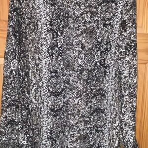 Elegant Black and White Women's Blouse